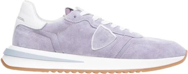 Philippe Model Lila Tropez 2.1 Lage Top Sneakers Purple Dames