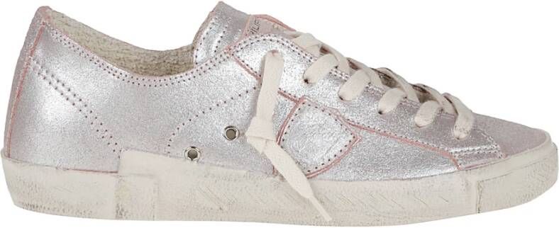 Philippe Model Low-Top Sneakers Prsx Low Woman in zilver
