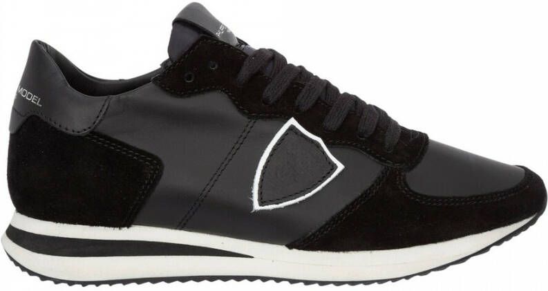 Philippe Model Zwarte Urban Glamour Trpx Sneaker Black Dames