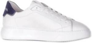 Philippe Model Logo Sneakers Leren Rubberen Zool