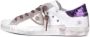 Philippe Model Logo Sneakers Leren Rubberen Zool Regular Fit Multicolor Dames - Thumbnail 1