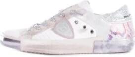 Philippe Model Multikleur Leren Sneakers Multicolor Dames
