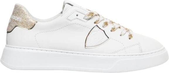 Philippe Model Stijlvolle Sneakers voor Mannen en Vrouwen White Dames