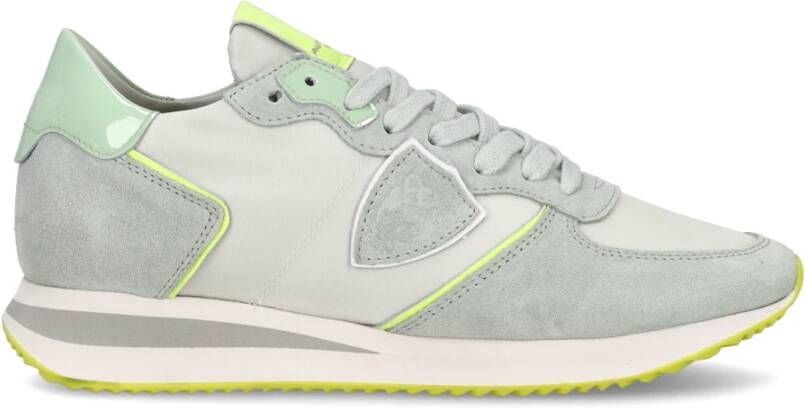 Philippe Model Low-Top Sneakers Dames TRPX LOW WOMAN in groen