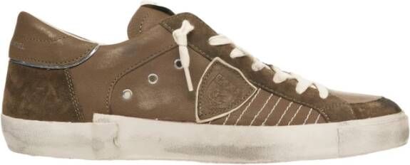 Philippe Model Luxe Marrone Sneakers Aw25 - Foto 2