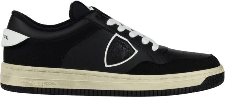 Philippe Model Lyon Duurzame Sneaker voor Heren Black Heren