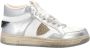 Philippe Model Witte Zilveren High Top Sneakers White Dames - Thumbnail 5