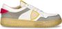 Philippe Model Lyon Tennisschoenen Dames Wit Fuchsia Multicolor Dames - Thumbnail 8