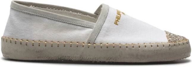 Philippe Model Marseille Low Glitter Instappers White Dames