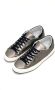 Philippe Model Metallic Grijze Leren Sneakers Grijs Heren - Thumbnail 1