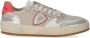Philippe Model Metallic Koraal Lage Sneaker Multicolor Dames - Thumbnail 1