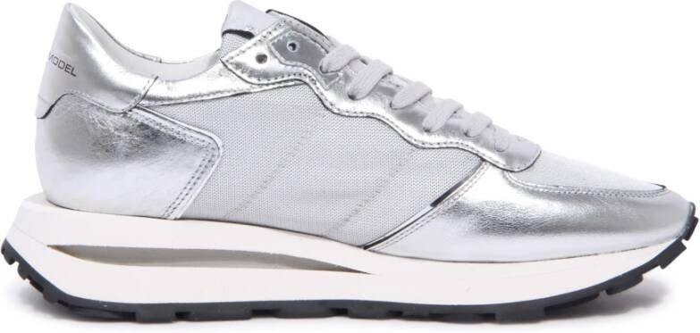 PHILIPPE MODEL Lage Sneakers Dames Tropez Haute Low Woman Maat: 37 Materiaal: Textiel Kleur: Beige - Foto 7