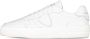 Philippe Model Witte Sneakers met Logo Patch en Contrasterende Hiel White - Thumbnail 1