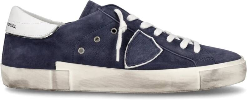 Philippe Model Moderne lage sneakers Blue Heren