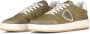 Philippe Model Moderne Leren Sneakers met Brede Zool Green Heren - Thumbnail 1