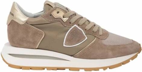 Philippe Model Mondial Low Woman Sneakers Beige Dames