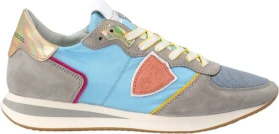 Philippe Model Mondiale Pop Sneaker Upgrade Style ID: Tzld-Wj13 Blauw Dames