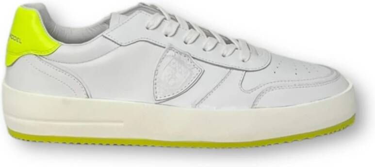 Philippe Model Mooie Lage Sneakers White Heren