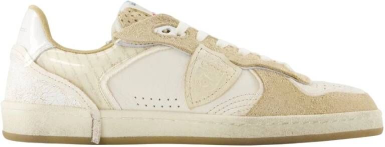 Philippe Model Multicolor Leren Sneakers A del Teen Sluiting