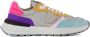 Philippe Model Multicolor Nylon Sneakers met Suède en Leren Details Meerkleurig Dames - Thumbnail 1