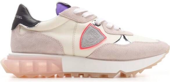 Philippe Model Panel Sneakers Beige Dames