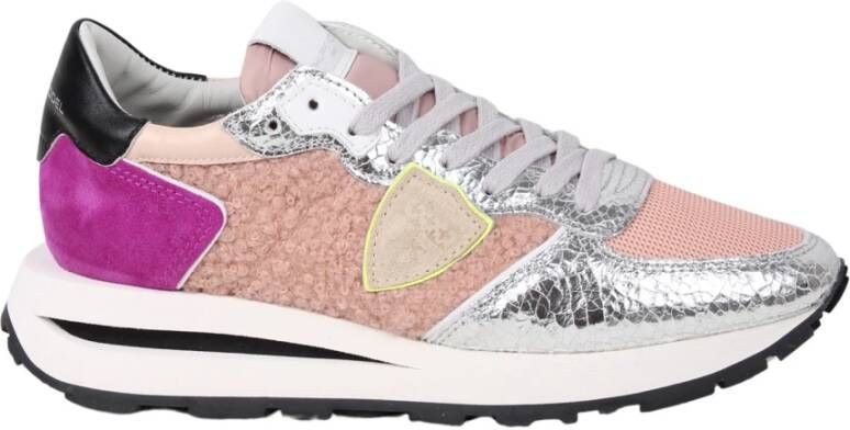 Philippe Model Panelled lage sneakers Pink Dames