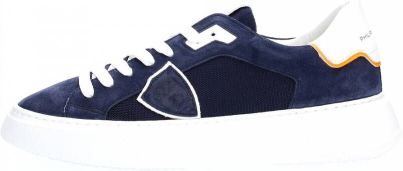 Philippe Model Parijs Btlu Rd01 Tempel Sneakers Blauw Heren