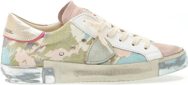 Philippe Model Paris Camouflage Roze en Blauw Pink Dames