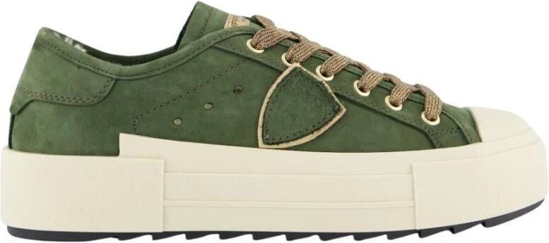 Philippe Model Paris Haute Groene Sneaker