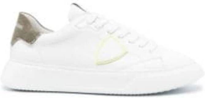 Philippe Model Paris Leren Sneakers White Heren