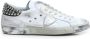 Philippe Model Gestudde Tennissneakers Wit Zwart White - Thumbnail 29
