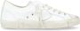 Philippe Model Paris X Leren en Suède Sneaker White Heren - Thumbnail 1