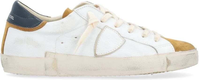 Philippe Model Prlu-Wx21 Sneakers met rubberen zool en vetersluiting White Heren - Foto 4