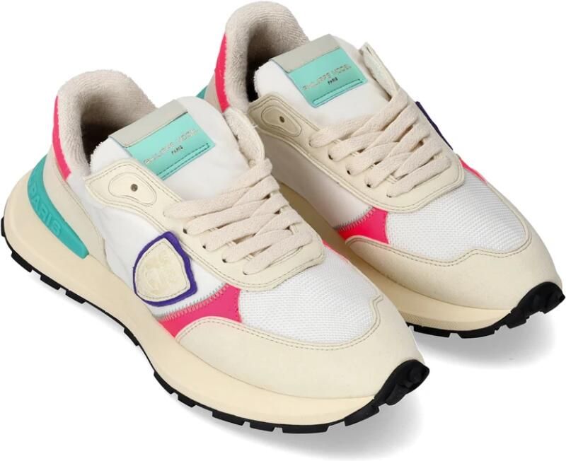 Philippe Model Antibes Pop Mondiali Hardloopschoenen Beige Dames