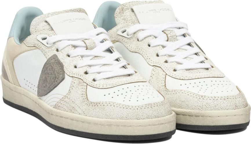 Philippe Model Lage Sneakers PGLD VC02 PGAL-VEAU CLARKLE BLANC CIEL