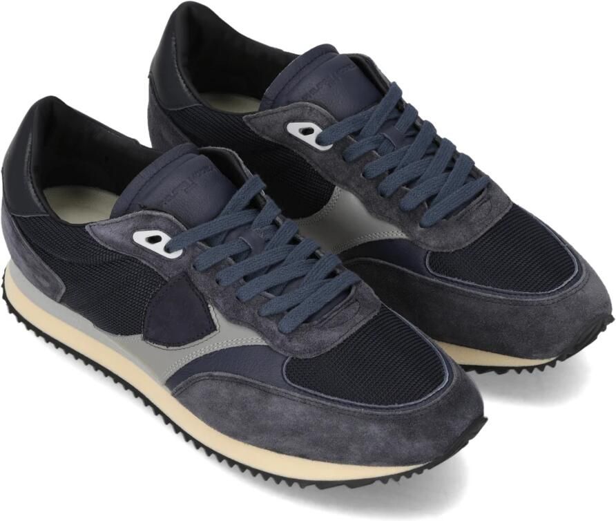Philippe Model BLVille low bleu gris donkerblauw - Foto 3