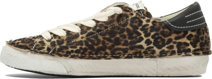 PHILIPPE MODEL Lage Sneakers Dames Prsx Low Woman Ponyhair Bruin - Foto 10