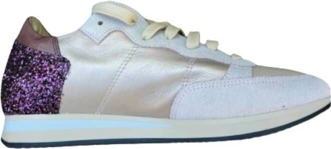 Philippe Model Glitter Suede Tropez Sneakers - Foto 2