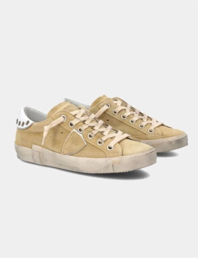 Philippe Model Lage Sneakers met Oogjesdetails