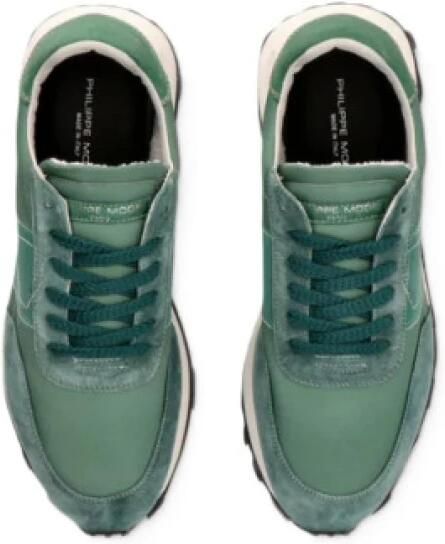 Philippe Model Lage Tour Sneakers in Suède
