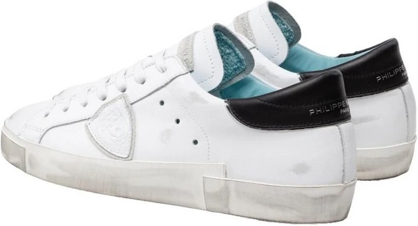 Philippe Model Wit Zwart Sneakers Stijlvol en Comfortabel White - Foto 7