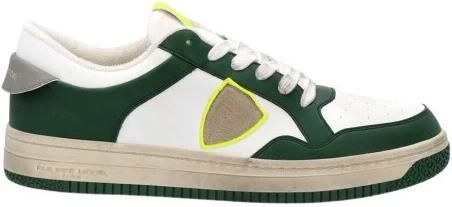 Philippe Model Stijlvolle Parijse Sneakers voor Moderne Mannen Green Heren