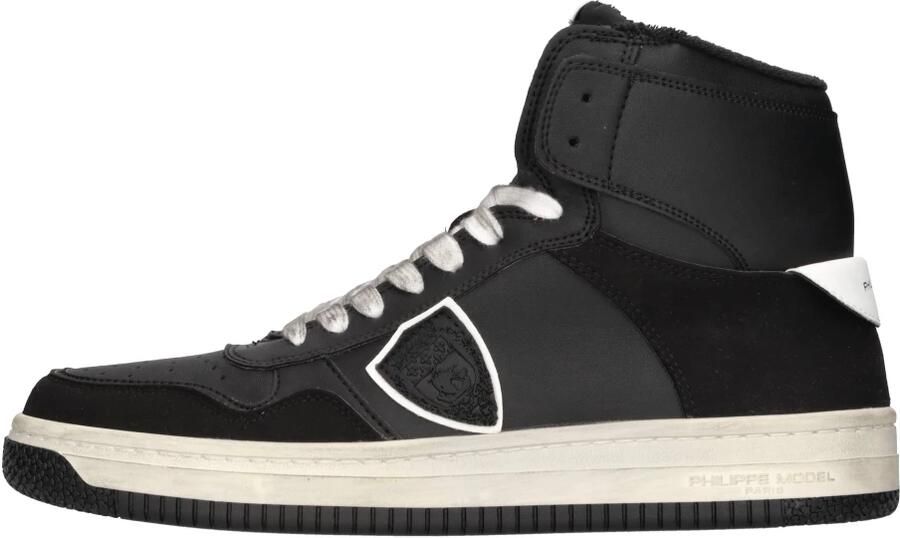 Philippe Model Sneakers Mid Lyon Zwart Heren