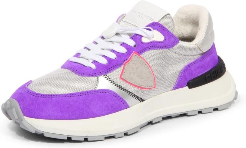 Philippe Model Metallic Low Top Sneakers Antibes