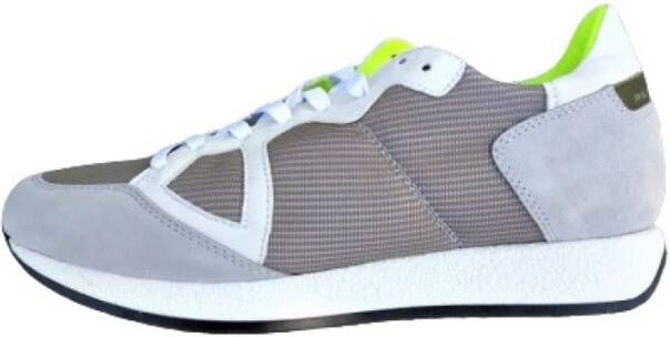 Philippe Model Monaco Sneakers met Logo Detail Green Dames - Foto 5