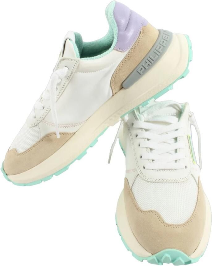 Philippe Model Multicolor Sneakers met Inlay Design Multicolor Dames - Foto 3