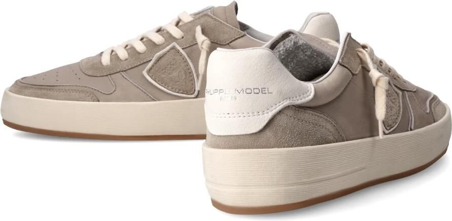 Philippe Model Sneakers Nice Tennis Gray Heren - Foto 5