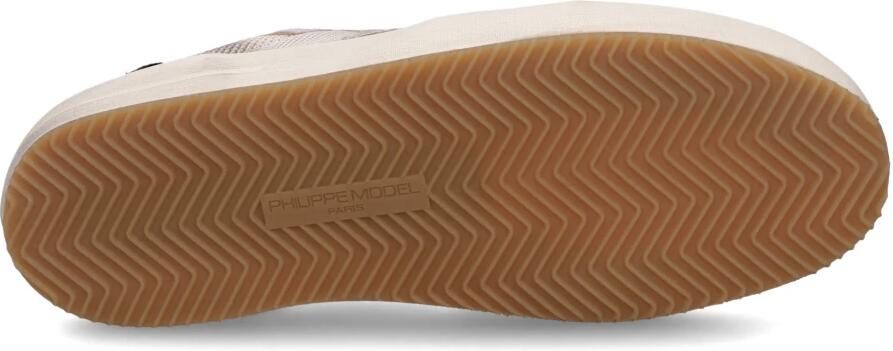 Philippe Model Geborduurde Mesh Lage Top Sneaker Multicolor Heren - Foto 4