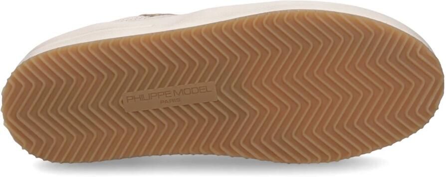Philippe Model Low-Top Sneakers Nice Low Metal Resau Sablé Coral Sneaker in beige - Foto 6