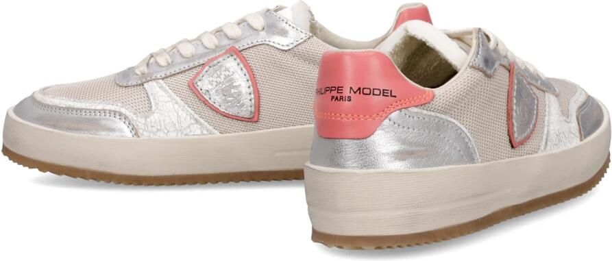 Philippe Model Low-Top Sneakers Nice Low Metal Resau Sablé Coral Sneaker in beige - Foto 5